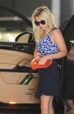 REESE WITHERSPOON in Plaid Skirt Out in Los Angeles 06/20/2016