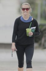 REESE WITHERSPOON Leaves a Gym in Brentwood 06/06/2016