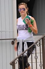 REESE WITHERSPOON Leaves a Gym in Los Angeles 06/24/2016