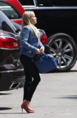 REESE WITHERSPOON on the Set of 