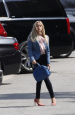 REESE WITHERSPOON on the Set of 