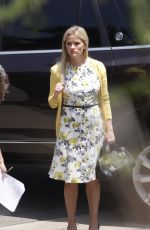 REESE WITHERSPOON on the Set of 