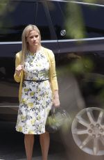 REESE WITHERSPOON on the Set of 