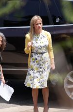REESE WITHERSPOON on the Set of 