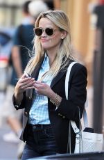 REESE WITHERSPOON Out Shopping in New York 06/14/2016