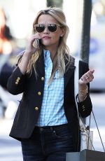 REESE WITHERSPOON Out Shopping in New York 06/14/2016