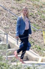REESE WUTHERSPOON on the Set of 