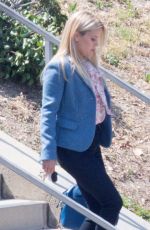 REESE WUTHERSPOON on the Set of 