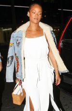 RIHANNA at Bootsy Bellows in Los Angeles 06/10/2016