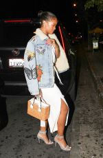 RIHANNA at Bootsy Bellows in Los Angeles 06/10/2016