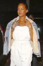 RIHANNA at Bootsy Bellows in Los Angeles 06/10/2016