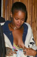 RIHANNA at Nice Guy in West Hollywood 06/11/2016