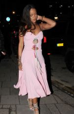 RIHANNA at Tape Nightclub in London 06/29/2016