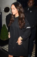 RIHANNA at Tramps Nightclub in London 06/30/2016