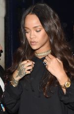 RIHANNA at Tramps Nightclub in London 06/30/2016