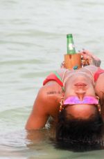 RIHANNA in Bikiini at a Beach in Barbados, Instagram Pictures