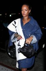 RIHANNA Leves Nobu Restaurant in Malibu 06/11/2016