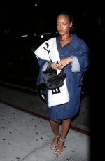 RIHANNA Leves Nobu Restaurant in Malibu 06/11/2016