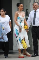 RIHANNA Out and About in New York 05/31/2016