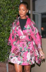 RIHANNA Out and About in Santa Monica 06/09/2016