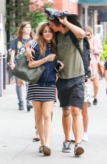 RILEY KEOUGH and Ben Smith-Peterson Out in New York 06/23/2016