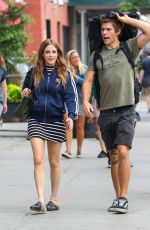 RILEY KEOUGH and Ben Smith-Peterson Out in New York 06/23/2016