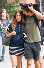 RILEY KEOUGH and Ben Smith-Peterson Out in New York 06/23/2016