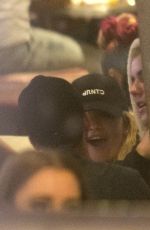 RITA ORA and Justin Bieber at Kitchen 24 in Hollywood 06/02/2016
