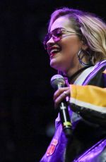 RITA ORA at LA Pride Music Festival in Los Angeles 06/11/2016