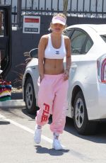 RITA ORA at Sparadise Massage & Wellness Center in West Hollywood 06/18/2016