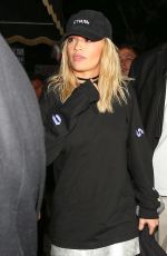 RITA ORA at Warwick Nightclub in Hollywood 06/01/2016