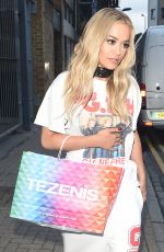 RITA ORA Leaves a Recording Studio in London 06/29/2016 