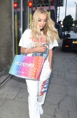 RITA ORA Leaves a Recording Studio in London 06/29/2016 