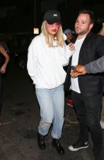 RITA ORA Night Out in Los Angeles 05/31/2016