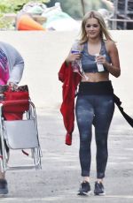 RITA ORA with Friends Out in a Park in Los Angeles 06/01/2016