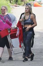 RITA ORA with Friends Out in a Park in Los Angeles 06/01/2016