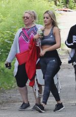 RITA ORA with Friends Out in a Park in Los Angeles 06/01/2016