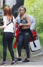 RITA ORA with Friends Out in a Park in Los Angeles 06/01/2016