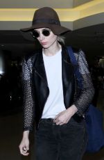 ROONEY MARA at LAX Airport in Los Angeles 06/08/2016