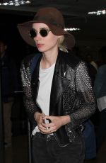 ROONEY MARA at LAX Airport in Los Angeles 06/08/2016