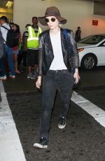 ROONEY MARA at LAX Airport in Los Angeles 06/08/2016