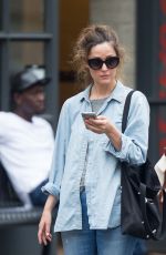 ROSE BYRNE in Jeans Oit in New York 06/29/2016