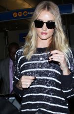 ROSIE HUNTINGTON-WHITELEY at Los Angeles International Airport 06/22/2016