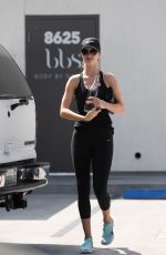 ROSIE HUNTINGTON-WHITELEY Leaves a Gym in Los Angeles 06/02/2016