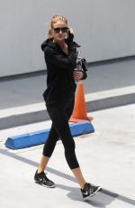 ROSIE HUNTINGTON-WHITELEY Leaves a Gym in Los Angeles 06/09/2016