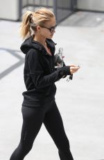 ROSIE HUNTINGTON-WHITELEY Leaves a Gym in Los Angeles 06/09/2016