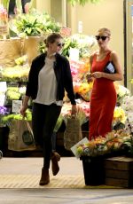 ROSIE HUNTINGTON-WHITELEY Out Shopping in Beverly Hills 06/25/2016