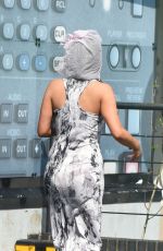 ROXANNE PALLETT on the Set of 