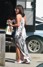 ROXANNE PALLETT on the Set of 