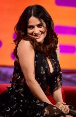 SALMA HAYEK at The Graham Norton Show in London 06/02/2016